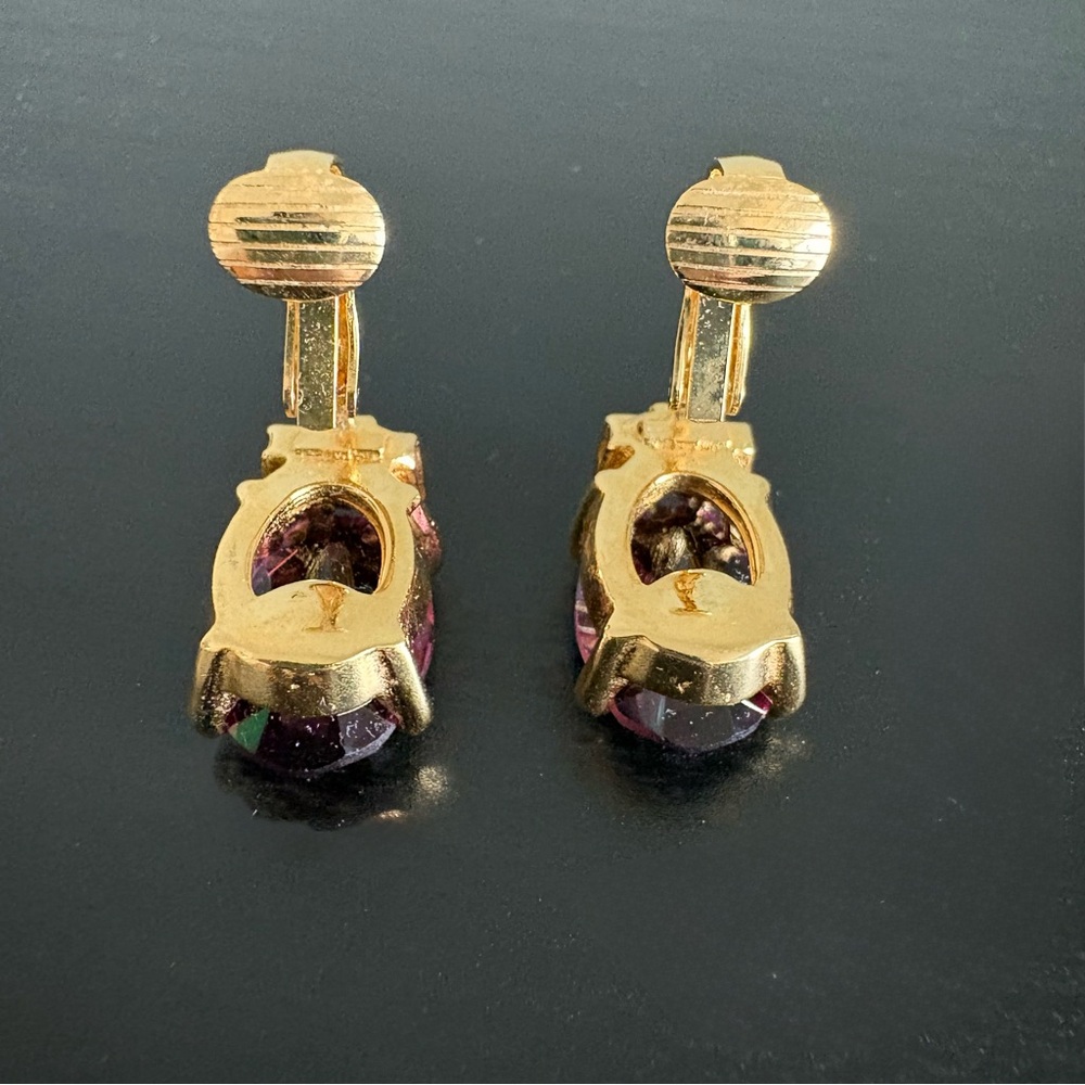 Vintage Dior Clip On Earrings - Picture 5 of 11